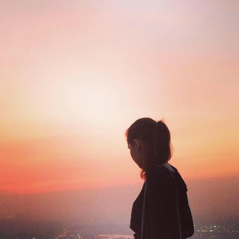 Looking towards Cairo from the Mokattam mountain range.